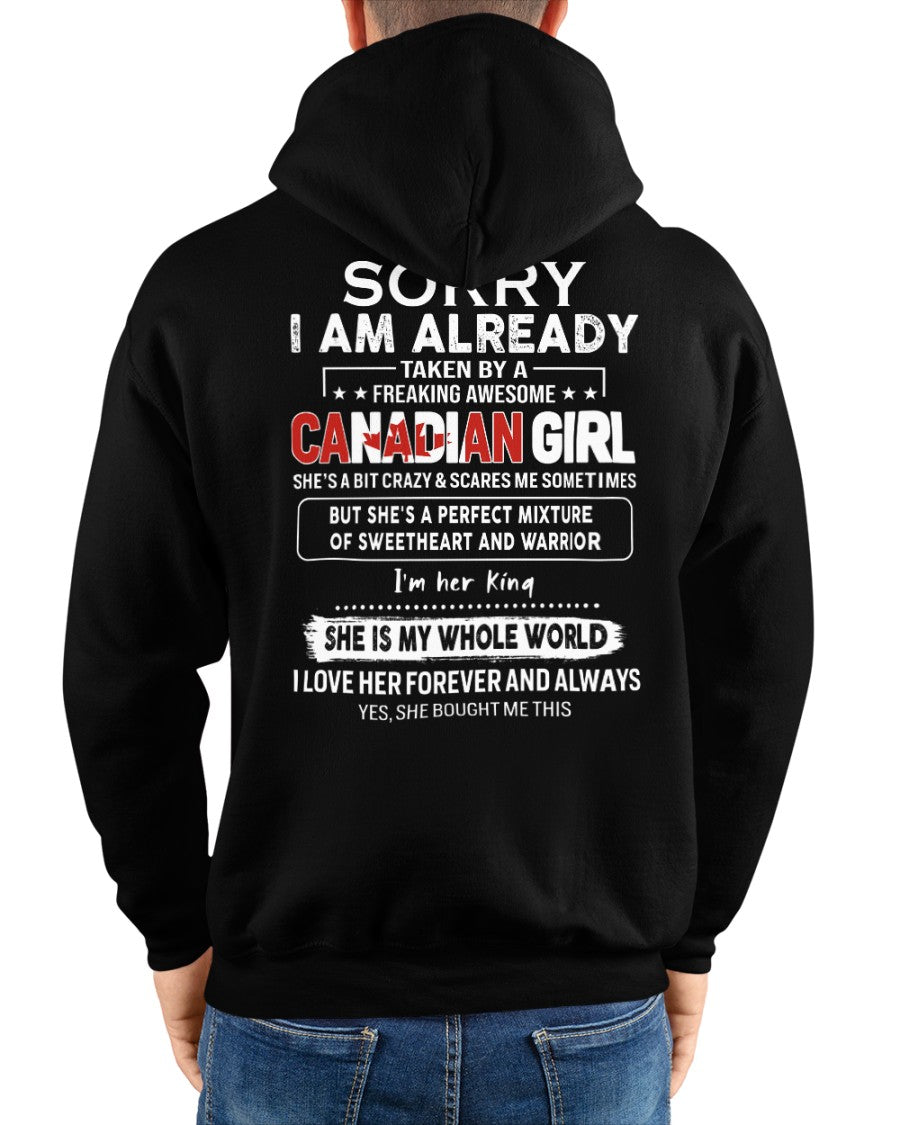 Awesome Canadian girl - Perfect gift for your boyfriend - (SKU05-97) - SUN CANADIAN