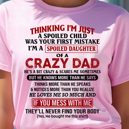 Gift For Your Daughter - (DAD-DAUGHTER) - Daughter Up00