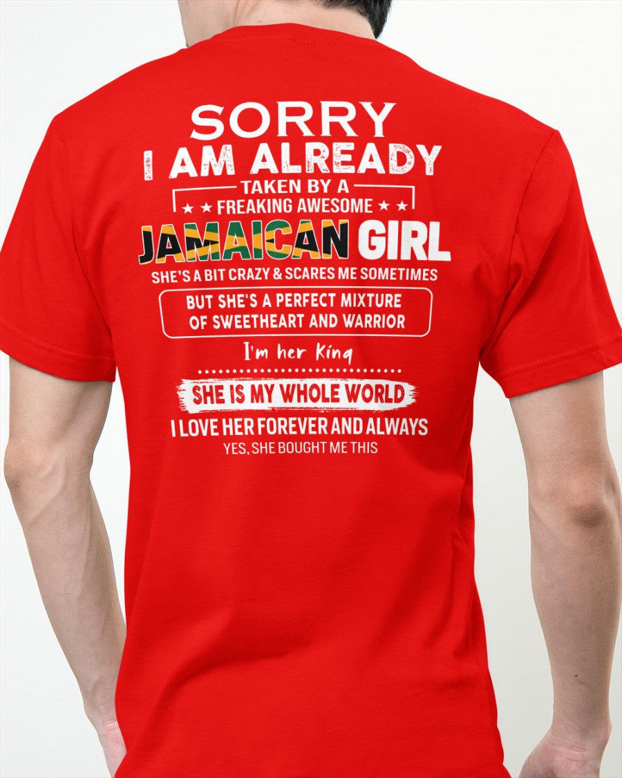 Awesome Jamaican girl - Perfect gift for your boyfriend - (SKU05-97) - SUN JAMAICAN