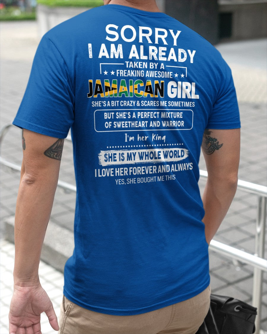 Awesome Jamaican girl - Perfect gift for your boyfriend - (SKU05-97) - SUN JAMAICAN
