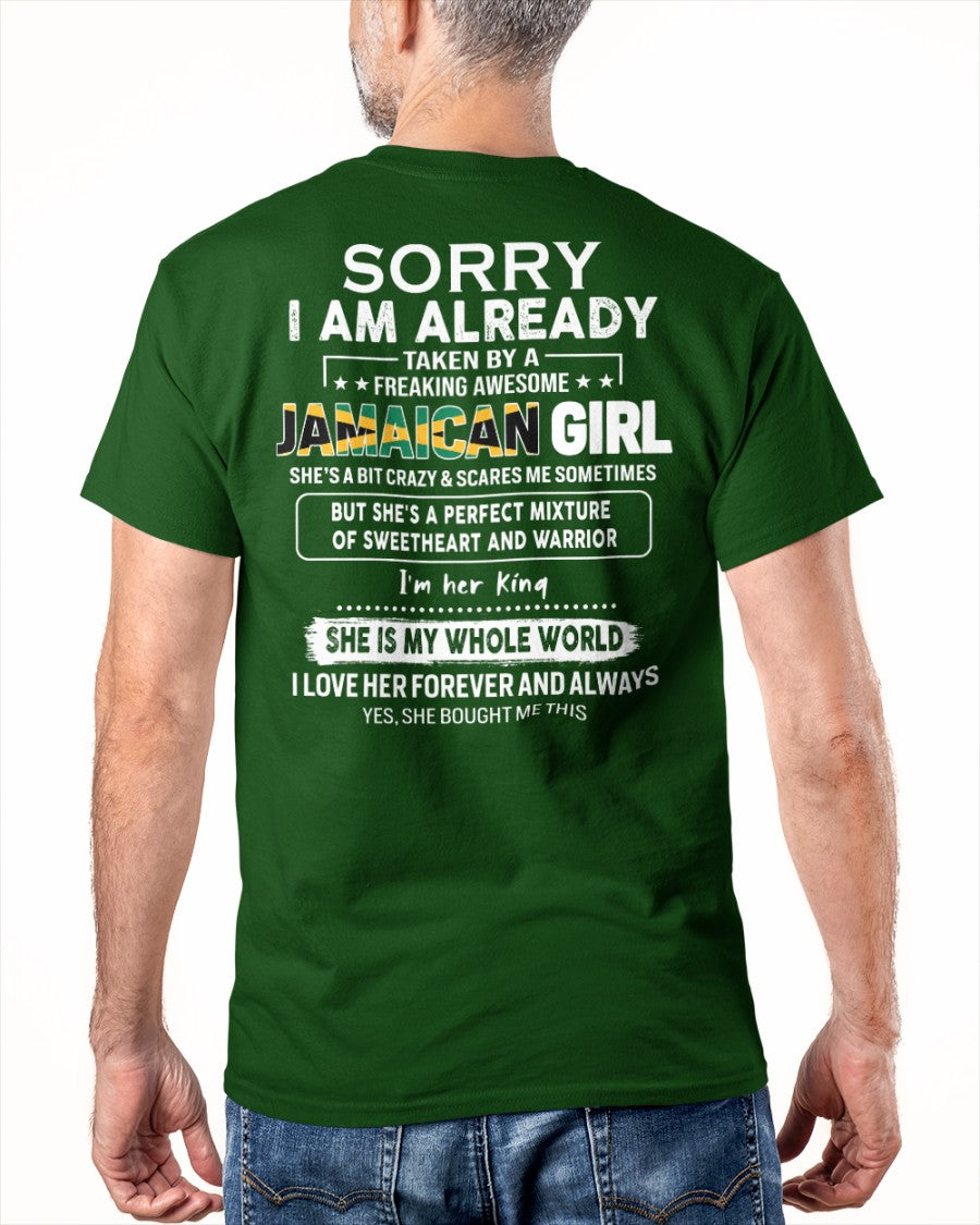 Awesome Jamaican girl - Perfect gift for your boyfriend - (SKU05-97) - SUN JAMAICAN