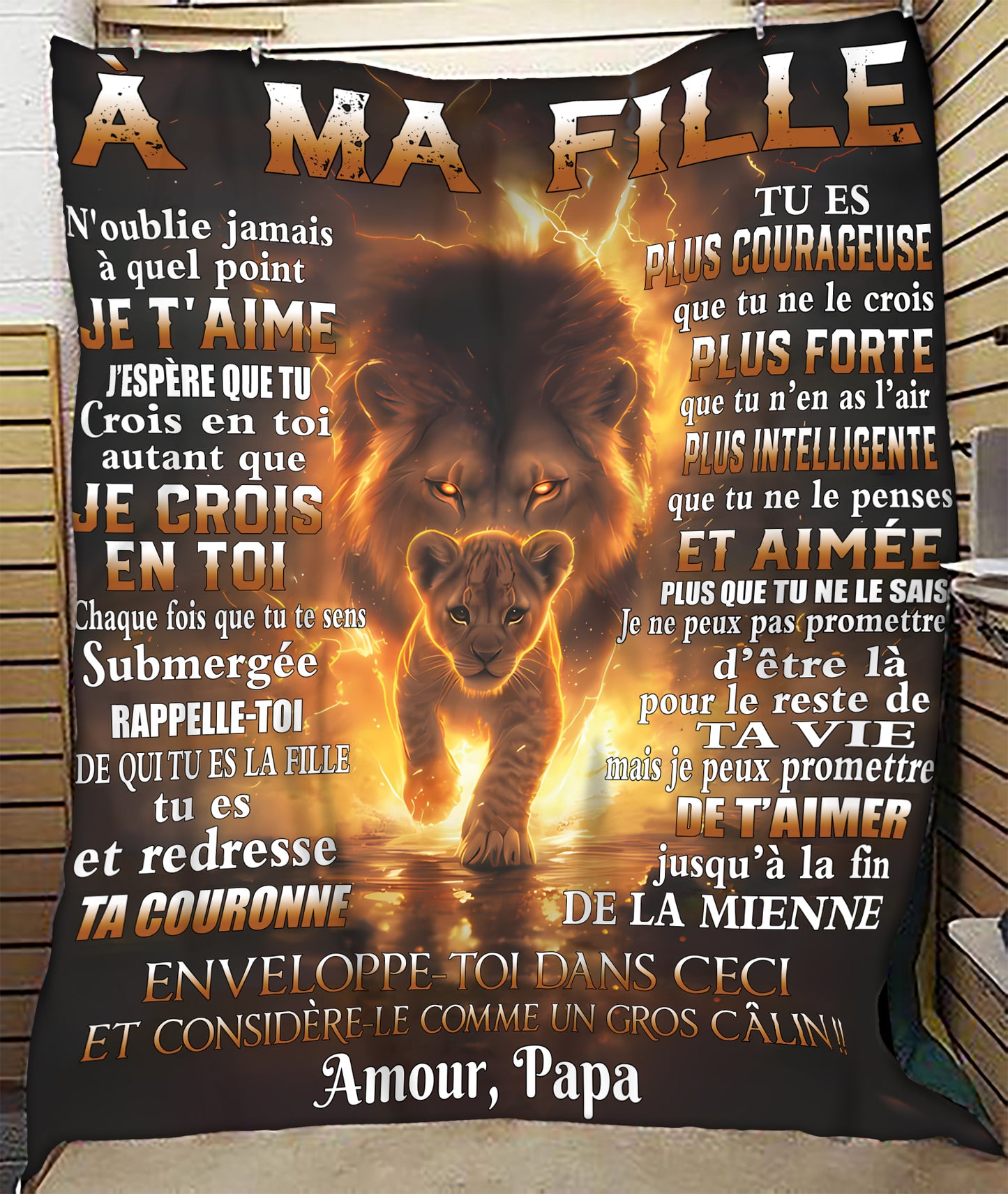 À ma fille - De la part de maman - Couverture 