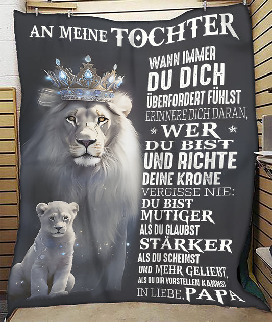 Besonderes Geschenk für Ihre Tochter Decke (SKUB09-81) - SUNDE