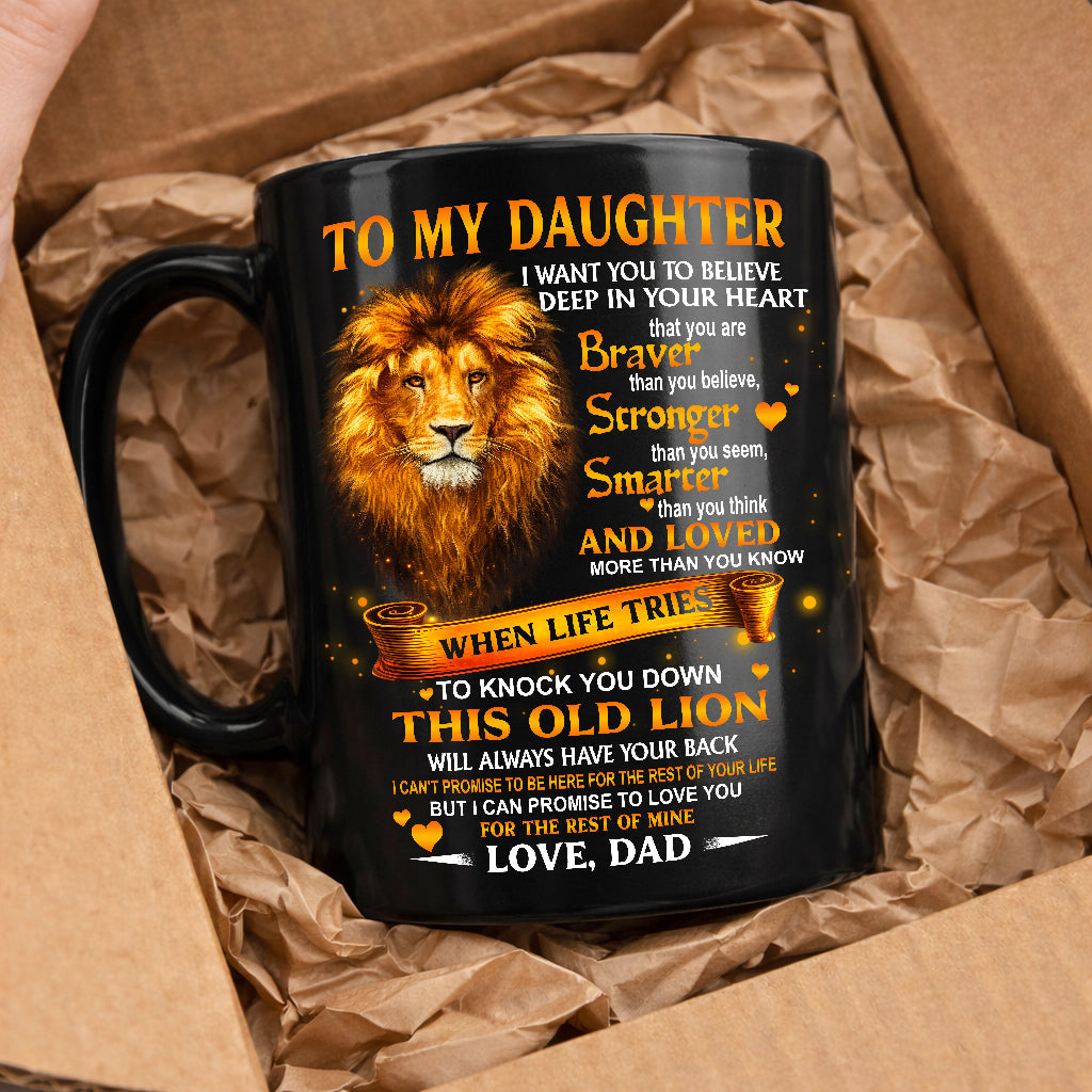 I WANT YOU TO BELIEVE - MUG FOR DAUGHTER - GIFT FROM DAD - sun00 (SKU2603-89)