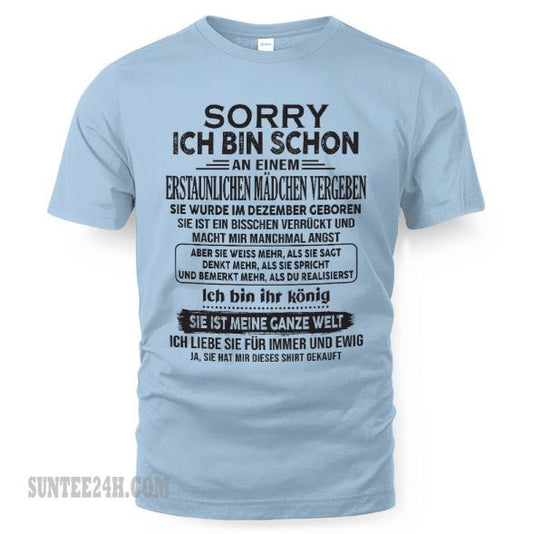 Das ist das perfekte T-Shirt für ihn - (SKU05-02-00)