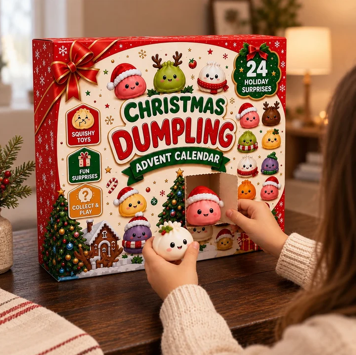 Twenty Four Days Of Squishy - Dumpling Advent Calendar