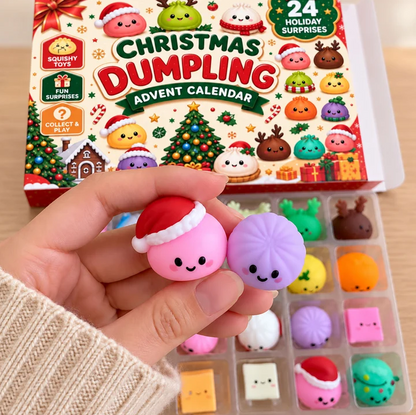 Twenty Four Days Of Squishy - Dumpling Advent Calendar