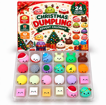 Twenty Four Days Of Squishy - Dumpling Advent Calendar