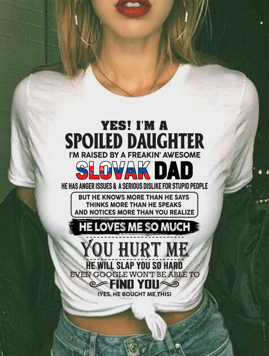 Perfect gift for your daughter - SLOVAK DAD (SLOVAK-DAUGHTER) SUNSK