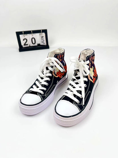 High Top Canvas Shoes