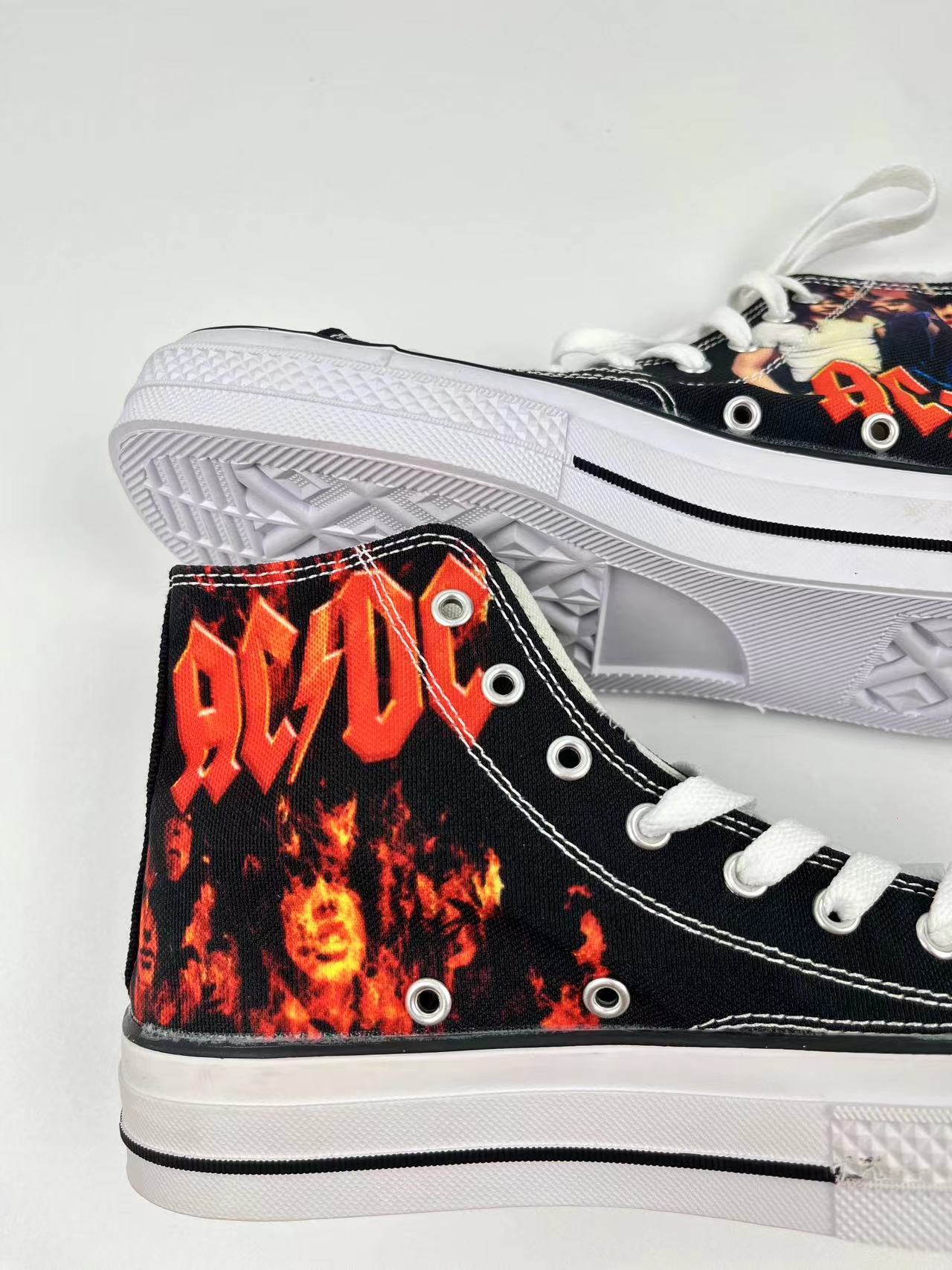 High Top Canvas Shoes