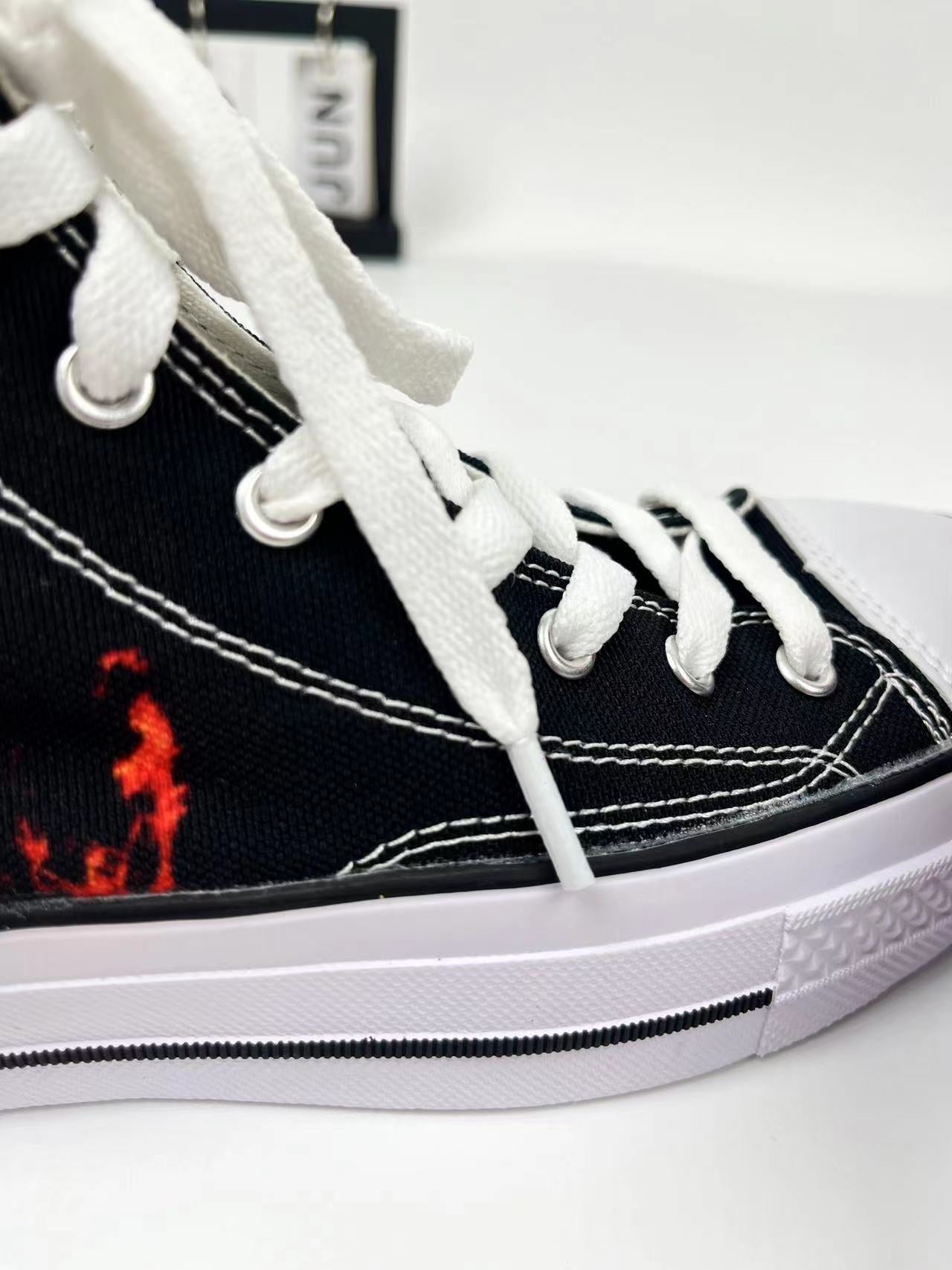 High Top Canvas Shoes