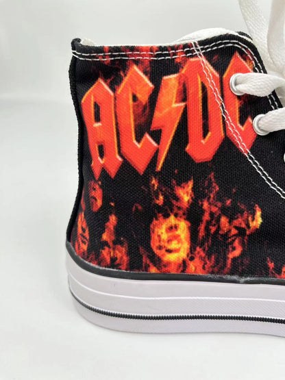 High Top Canvas Shoes
