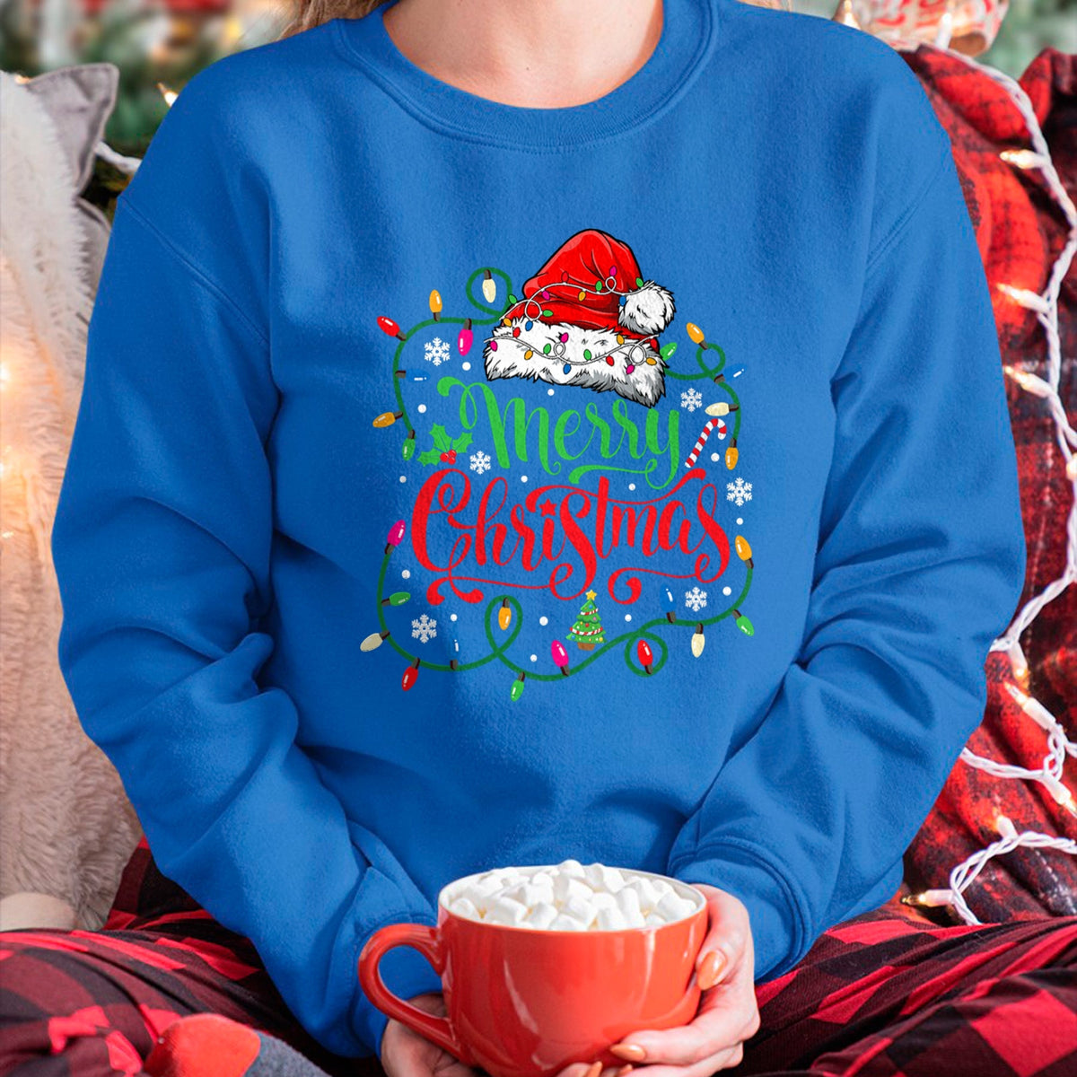 Merry Christmas Family Funny Christmas Women Xmas T-Shirt (SKU-MRCM-16) FMA
