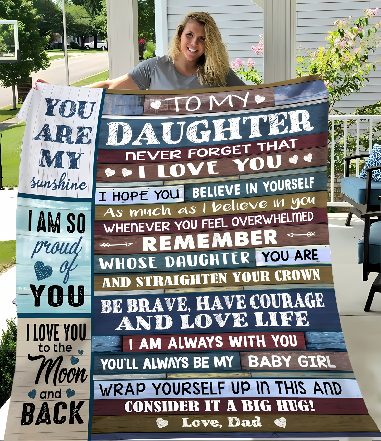 Cadeau spécial pour votre fille - Couverture de papa 