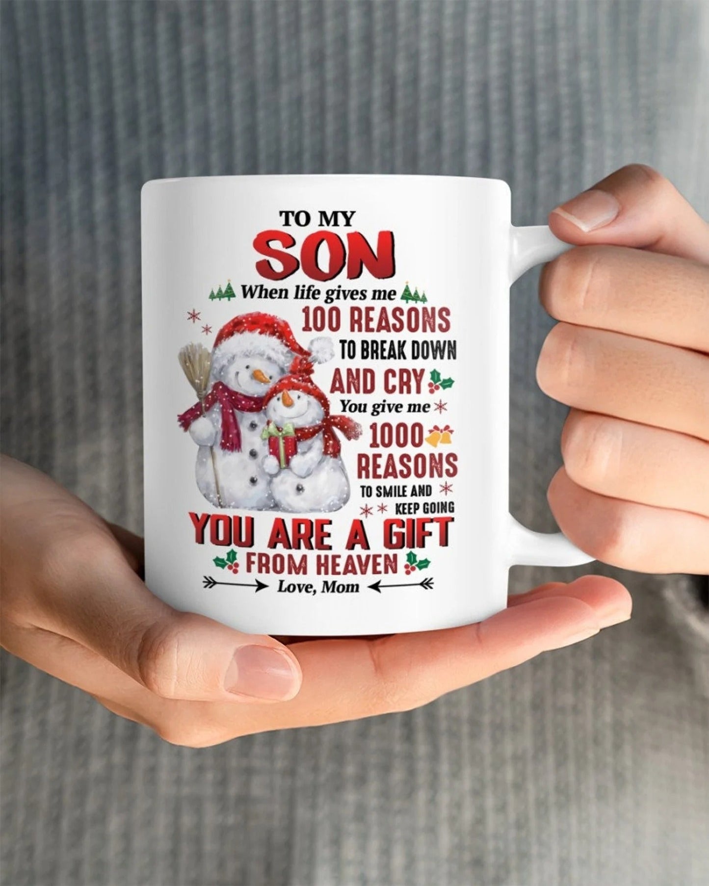 TO SON MUG 03 - GIFT FROM MOM - sun00 (SKU2605-50)