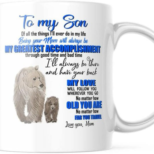 TO SON MUG 02 - GIFT FROM MOM - sun00 (SKU2603-73)