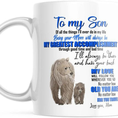 TO SON MUG 02 - GIFT FROM MOM - sun00 (SKU2603-73)