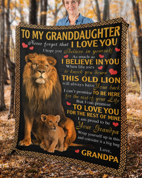 Cadeau spécial pour votre petite-fille - Couverture de grand-père