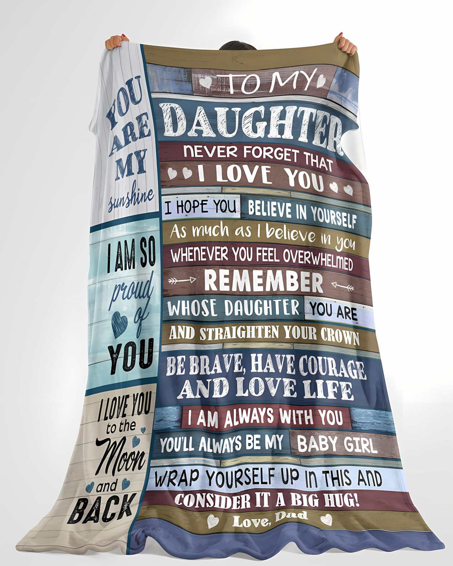 Cadeau spécial pour votre fille - Couverture de papa 