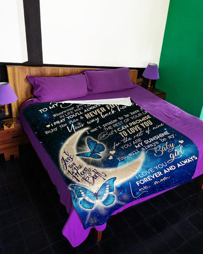 Special Gift For Your Daughter Blanket - From Mom