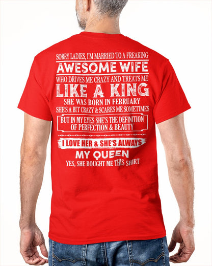 SORRY LADIES, I'M MARRIED WITH HER - SHE WAS BORN IN FEBRUARY - Vivian02