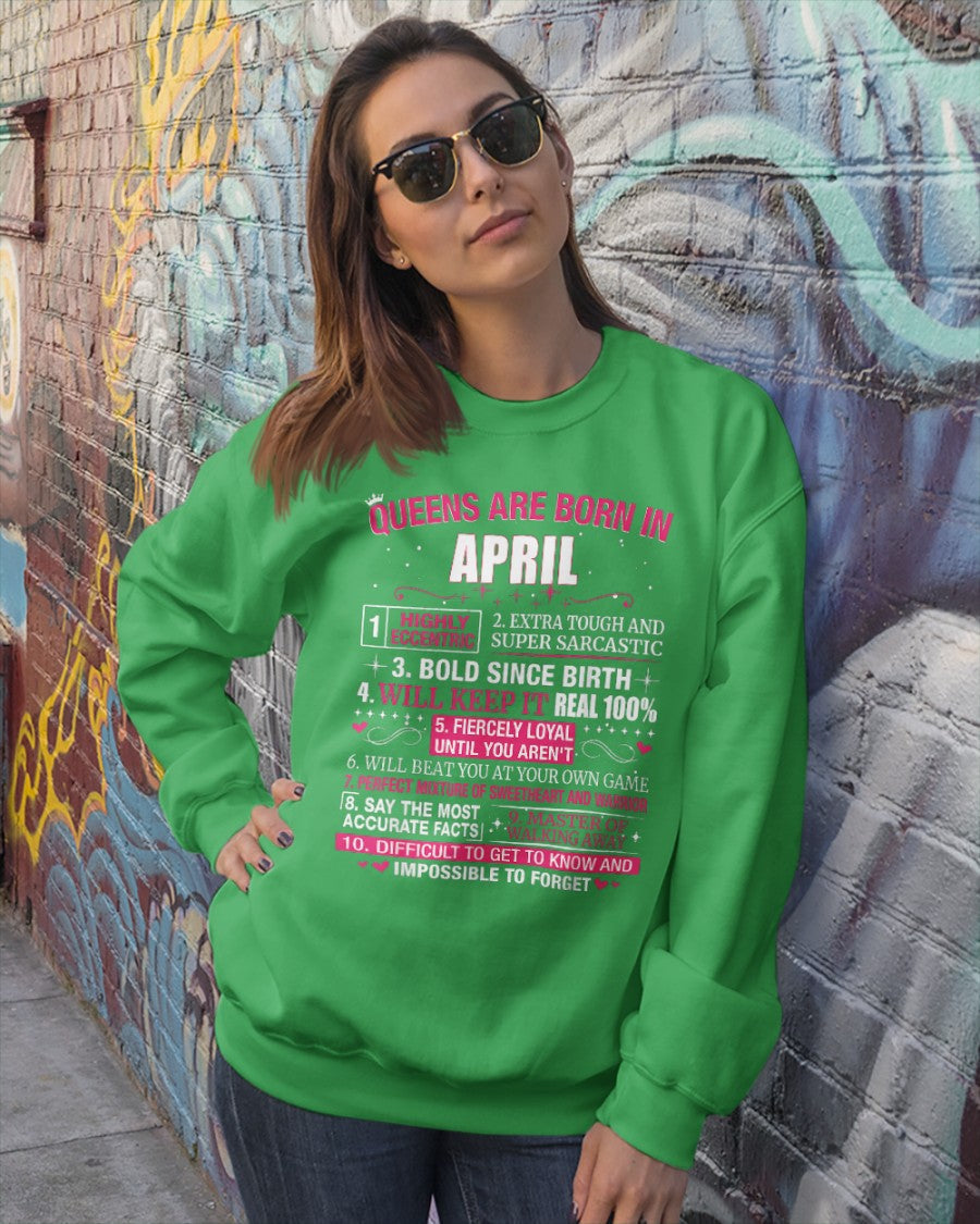 Queens are born in April - 10 things - Vivian04