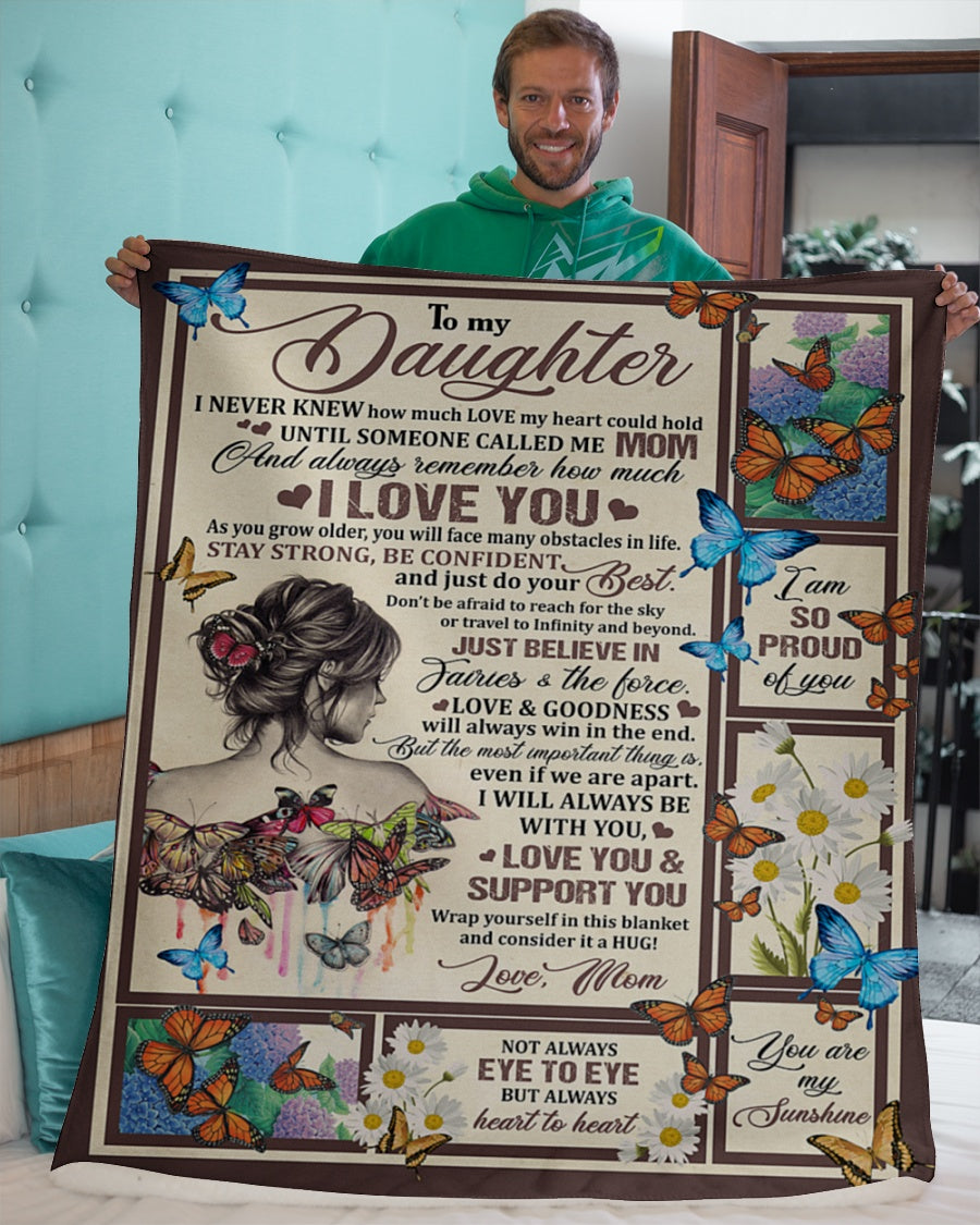 Special blanket for Daughter - From Mom (SKUB10-83)