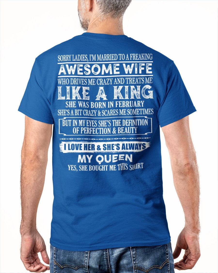 SORRY LADIES, I'M MARRIED WITH HER - SHE WAS BORN IN FEBRUARY - Vivian02
