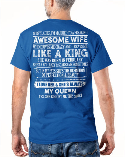 SORRY LADIES, I'M MARRIED WITH HER - SHE WAS BORN IN FEBRUARY - Vivian02