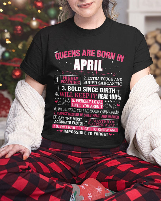 Queens are born in April - 10 things - Vivian04