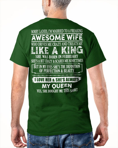 SORRY LADIES, I'M MARRIED WITH HER - SHE WAS BORN IN FEBRUARY - Vivian02