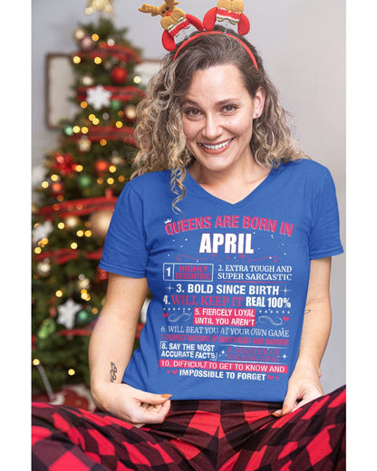 Queens are born in April - 10 things - Vivian04