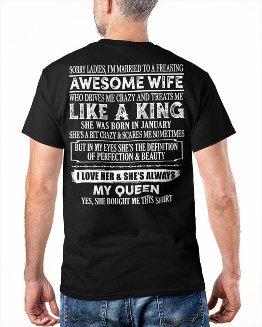 SORRY LADIES, I'M MARRIED WITH HER - SHE WAS BORN IN JANUARY - Vivian01