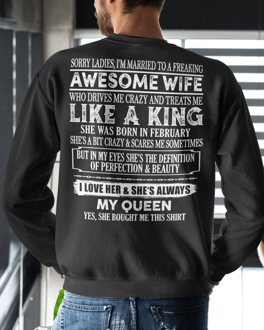 SORRY LADIES, I'M MARRIED WITH HER - SHE WAS BORN IN FEBRUARY - Vivian02