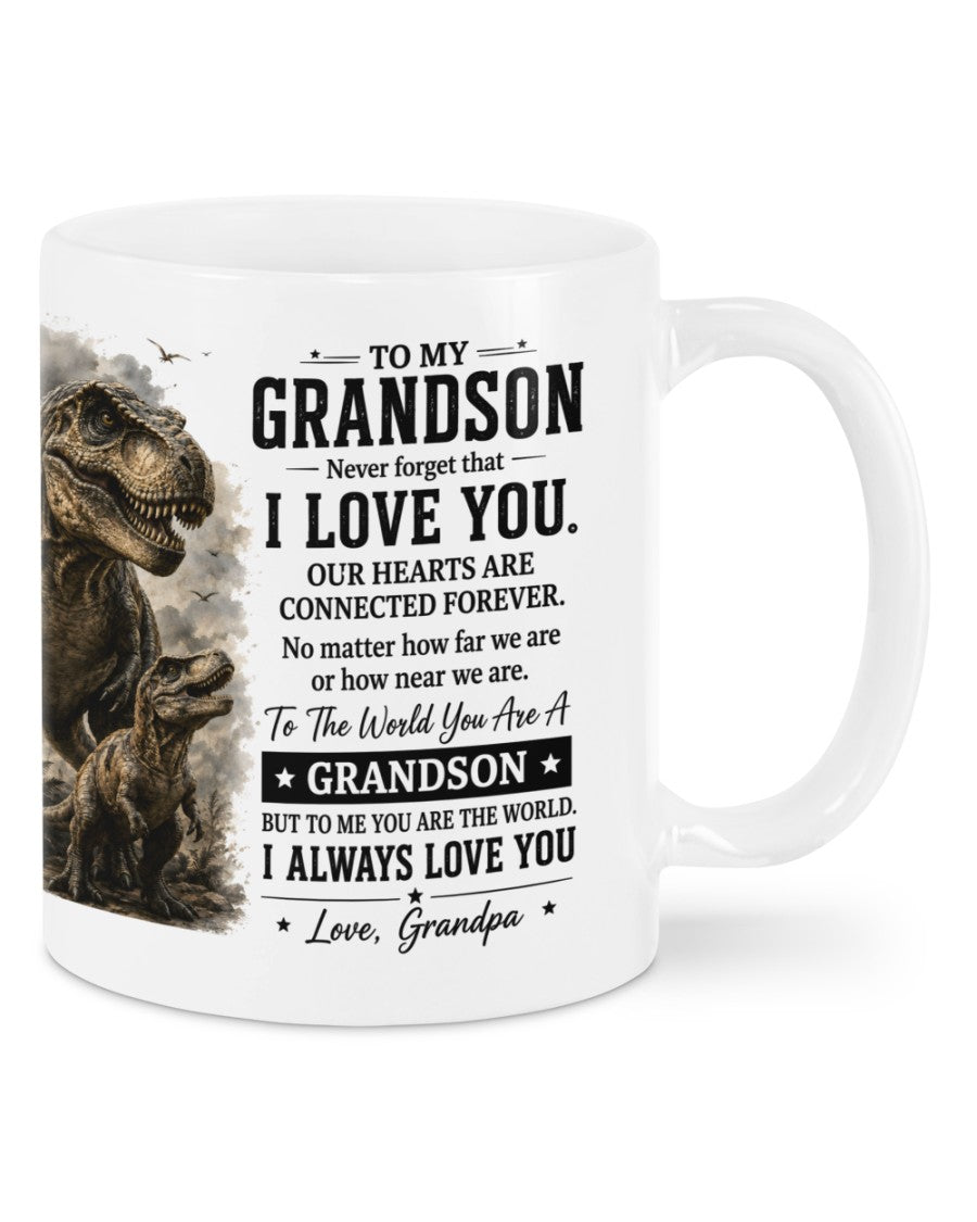 TO MY GRANDSON MUG - GIFT FROM GRANDPA - sun00 (SKU2608-202)