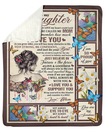 Special blanket for Daughter - From Mom (SKUB10-83)