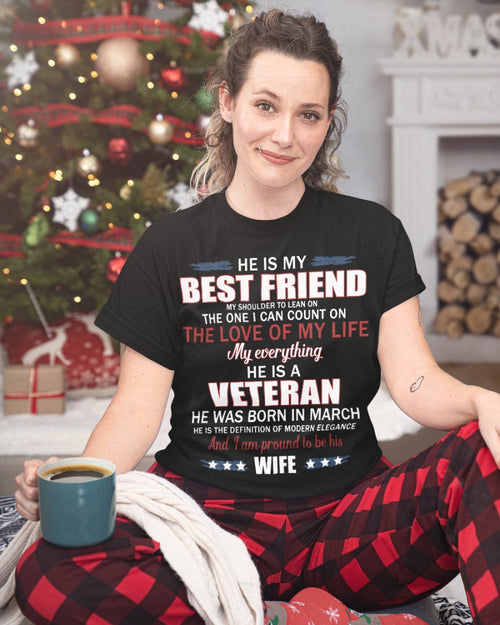 HE IS MY BEST FRIEND - HE WAS BORN IN MARCH - Vivi03 (SKU05-78-03)