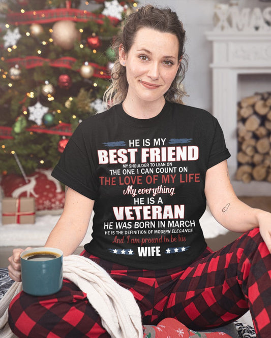 HE IS MY BEST FRIEND - HE WAS BORN IN MARCH - Vivi03 (SKU05-78-03)