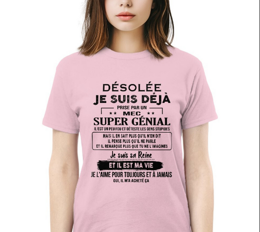 Ceci est le t-shirt parfait pour vous - (SKUF04-14-00) SUN00